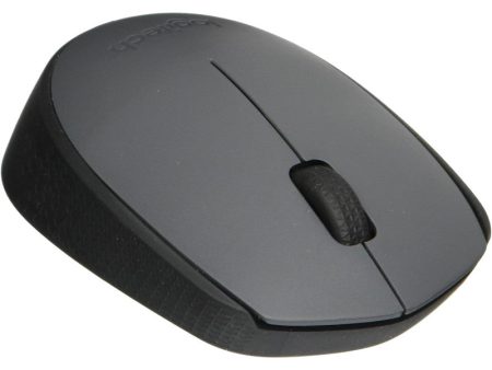 Logitech M171 Wireless Mouse For Windows, Mac And Chrome; 2.4 Ghz Wireless Connectivity, Plug-And-Play Connection, 12-Month Battery Life; Comfortable And Mobile; Grey, Silver, 910-004425, M170 Hot on Sale