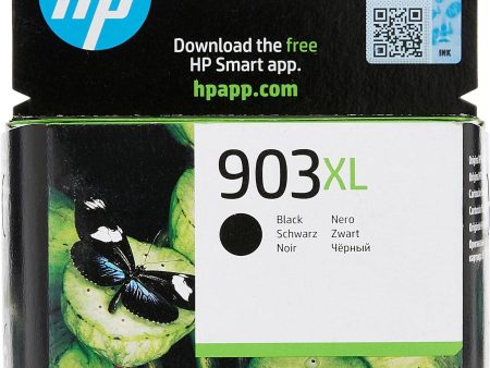 HP 903XL High Yield Black Original Ink Cartridge Supply