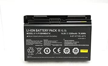 14.8V 76.96Wh Laptop Battery P150HMBAT-8 compatible with Clevo X711 X710S P170 P170HM P170SM P170EM NP9170 6-87-X710S-4273 Online now