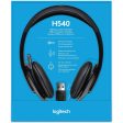 Logitech High-Performance USB Headset H540 For Windows And Mac, Skype Certified Fashion