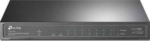 TP-Link 10-Port Gigabit Desktop Switch with 8 Port PoE+ Ethernet Switch | TL-SG1210P Cheap