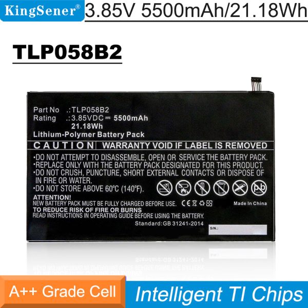 Replacement Battery For VODAFONE Tab Prime 7 TLP058B2 VFD-1400 Tablet 3.85V 5500mAh For Discount