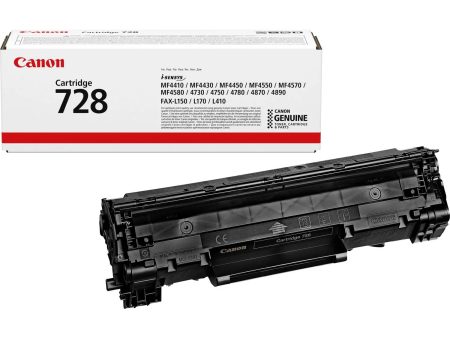 Canon 728 Toner Cartridge for MF4410 4430 4580 and MF4890 Printers Discount