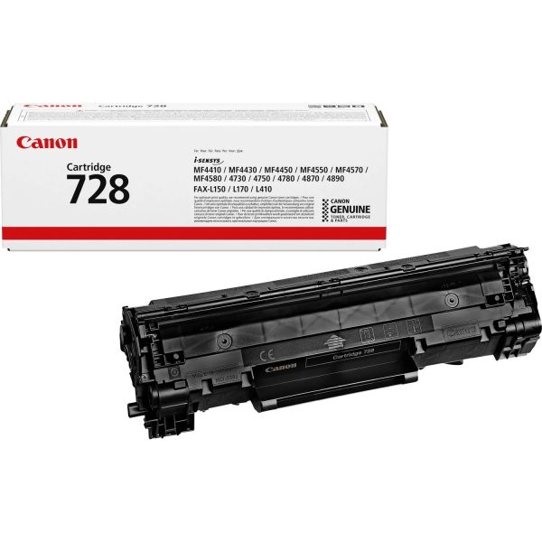 Canon 728 Toner Cartridge for MF4410 4430 4580 and MF4890 Printers Discount