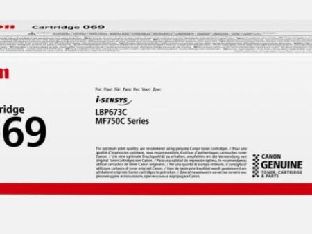 Canon 069 Toner Cartridge for Canon LBP673 , MF752 , MF754 Printers Sale