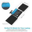 A1713 Laptop Battery For Apple MacBook Pro 13.3 inch Retina MPXQ2LL A on Sale