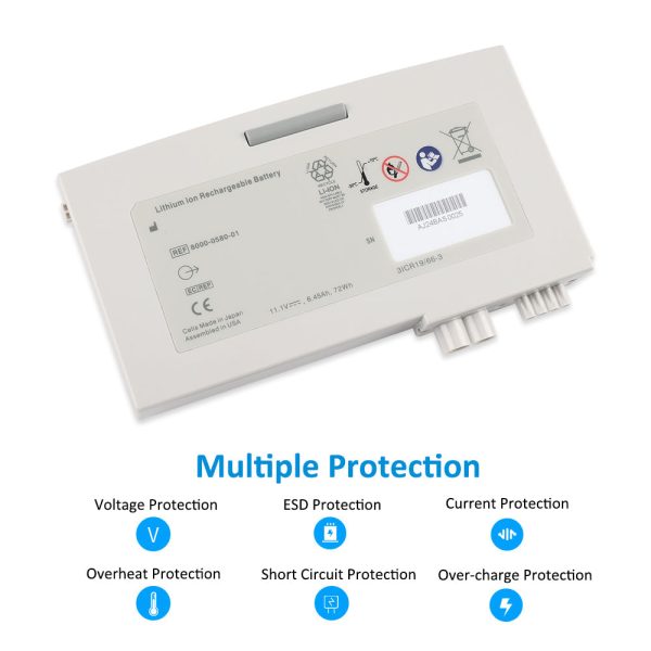 Defibrillator Battery For Zoll - X-Series Propaq MD Sure Power II 8000-0580-01 8000-0580-30 Hot on Sale