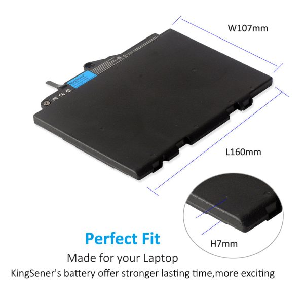 US Warehouse Kingsener SN03XL ST03XL Laptop Battery For HP EliteBook 820 725 G3 G4 800514-001 800232-241 HSTNN-UB6T HSTNN-DB6V 11.4V 44WH Supply