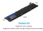 US warehouse KingSener Brand 11.4V 97WH 6GTPY Laptop Battery Replacement For DELL Precision 5520 5530 for DELL XPS 15 9570 9560 Series Notebook For Discount