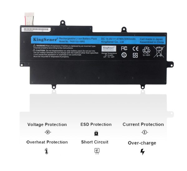 US warehouse KingSener 3060mAh PA5013U-1BRS PA5013U Battery for Toshiba Portege Z830 Z835 Z930 Z935 Ultrabook PA5013 14.8V Free Tool Hot on Sale