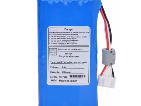 3800mAh 8 HRY-4 3AFD Battery For FUKUDA Cardimax FX-7402 FX-7402 ECG   EKG Machine For Cheap