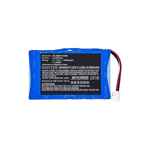 LI23S005A Replacement Battery for Mindray Umec10 6400mAh 11.1V Cheap