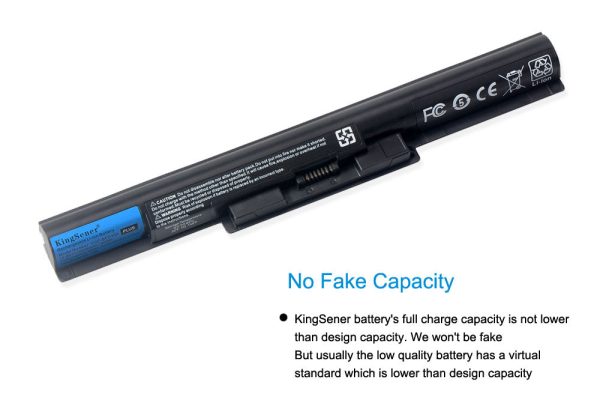 US warehouse KingSener 2670mAh VGP-BPS35A Laptop Battery For Sony BPS35 VGP-BPS35 For VAIO Fit 14E VAIO Fit 15E Series SVF1421X2EB SVF15217SC Online