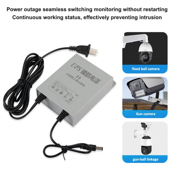 12V1.5A UPS power supply for battery life after power failure Online Sale