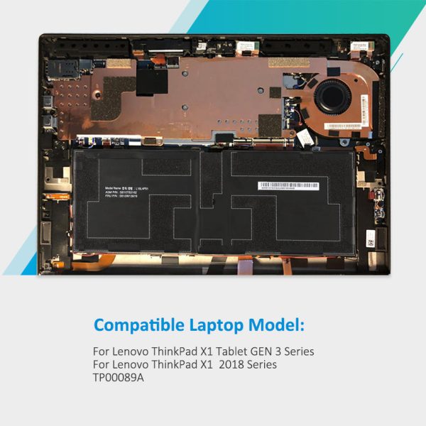 Replacement Battery For Lenovo ThinkPad X1 2018 Series TP00089A Online now