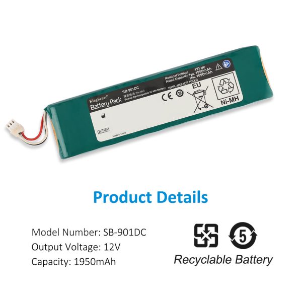 Defibrillator Battery For Nihon Kohden ECG-2110 ECG-2150 Electrocardiographs Hot on Sale