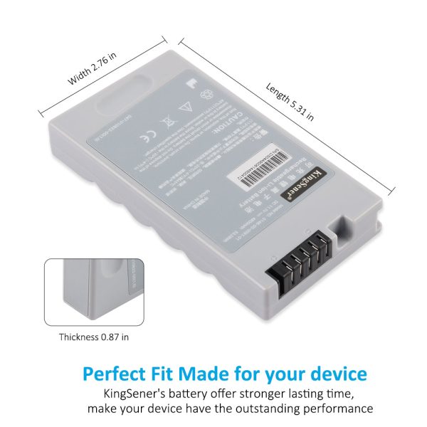 Rechargeable Li-ion Battery 0146-00-0091-01 For Mindray DP-10 DP-20 DP-20Vet DP-30Vet DP-30 V12 V21 Series medical device battery Online now