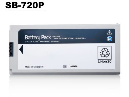 SB-720P Rechargeable Li-ion Battery For Lifescope SVM-7200 Vital Signs Monitor Supply