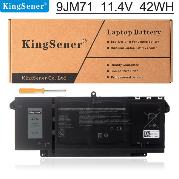 Kingsener  9JM71 11.4V 42WH Laptop battery Replacement For Dell Latitude 5320 7320 7420 7520 HDGJ8 MHR4G 7FMXV TN2GY 4M1JN 1PP63 Hot on Sale