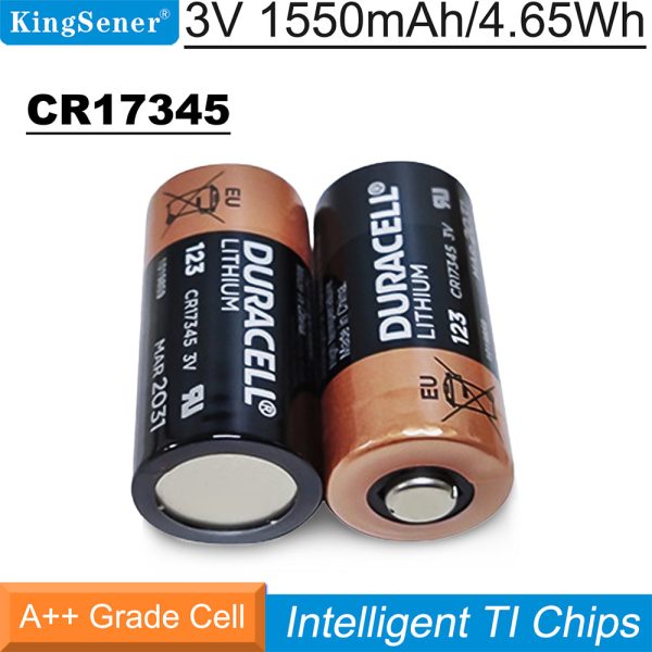 CR17345 Non-rechargeable Battery For Flashlight Camera 3V 1550mAh Discount