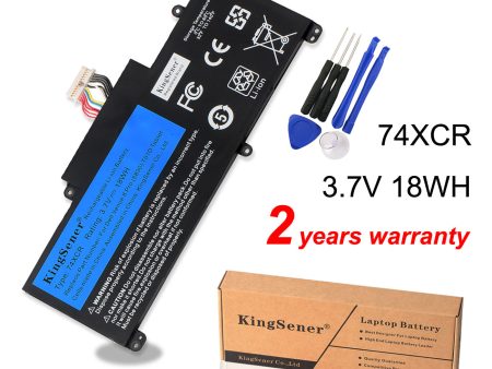 US warehouse KingSener Brand 74XCR 074XCR Laptop Battery Replacement For Dell Venue 8 Pro 5830 T01D VXGP6 X1M2Y Tablet Series 3.7V 18WH Hot on Sale