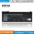 5TF10 Battery For Dell P74F P74F P74F001 P74F002 Series Notebook 64WH 7.6V Online Sale