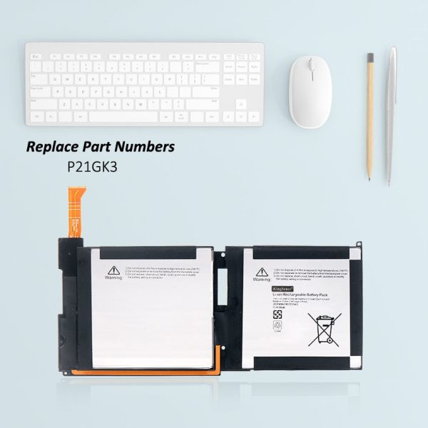 Kingsener P21GK3 Tablet Batteries For Microsoft Surface RT 1516 Tablet PC 21CP4 106 96 7.4V 31.5WH Online now