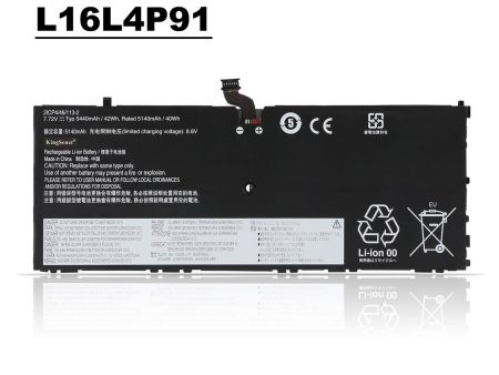 Replacement Battery For Lenovo ThinkPad X1 2018 Series TP00089A Online now