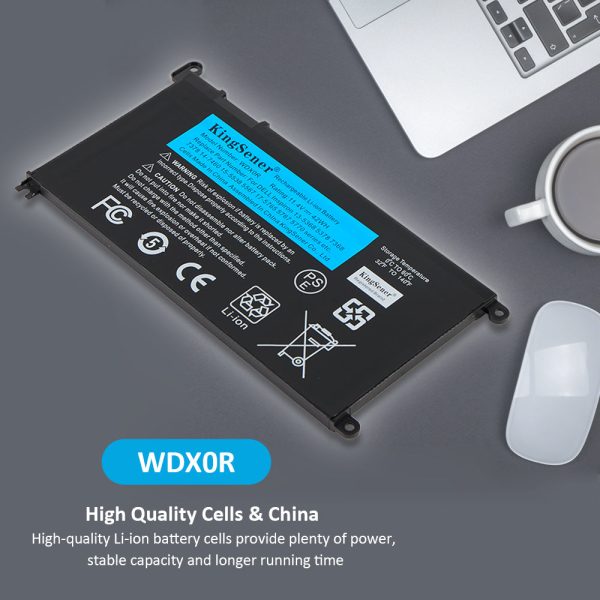 US Warehouse KingSener Brand WDXOR WDX0R 42WH Laptop Battery Replacement For Dell Inspiron 14 7000 5567 7560 5767 7472 7460-d1525s 7378 latitude 3488 3580 Online Sale