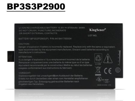 US 8700mAh KingSener BP3S3P2900 Laptop Battery For Getac B300 B300X BP3S3P2900(P) BP3S3P2600(S) 441841700004 4418144000490 441841700004 Discount