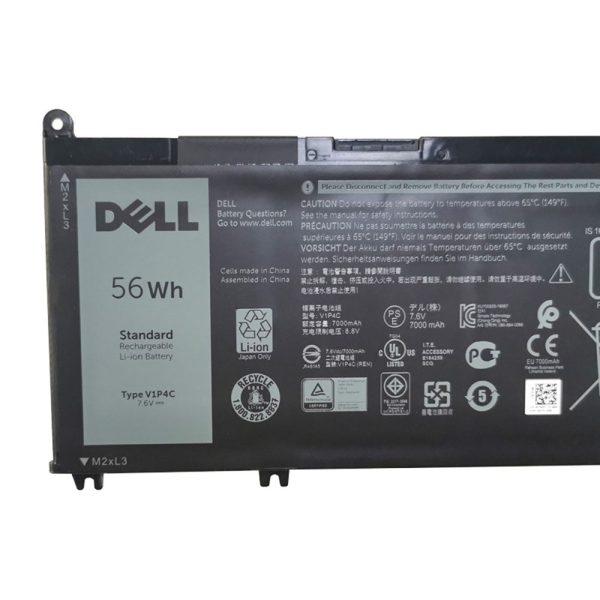 V1P4C Genuine Dell Chromebook 13 3380-6TXJ4, Inspiron 7486 Chromebook 14 2-in-1 Laptop Battery For Sale