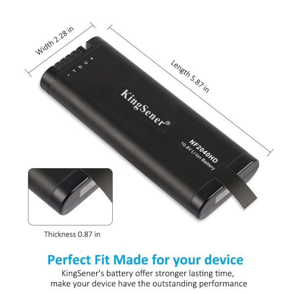 NF2040HD Li-ion Replacement Battery For Handheld Cable Antenna Teste Online now