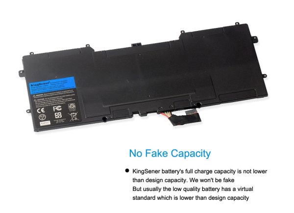 US warehouse Kingsener Brand Laptop Battery Replacement For DELL Y9N00 C4K9V XPS13-L321X L322X  XPS12-L221X 9Q23 9Q33 9333 3H76R 489XN 7.4V 55Wh Online now