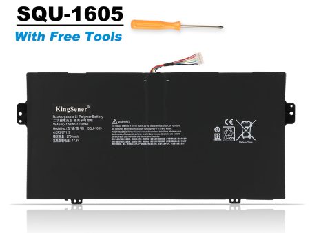 SQU-1605 Replacement Battery For Acer Swift 7 S7-371 SF713 Series Hot on Sale