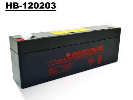 HB-120203 12V 2.3AH Plumbic Acid Storage Battery 20HR Online now