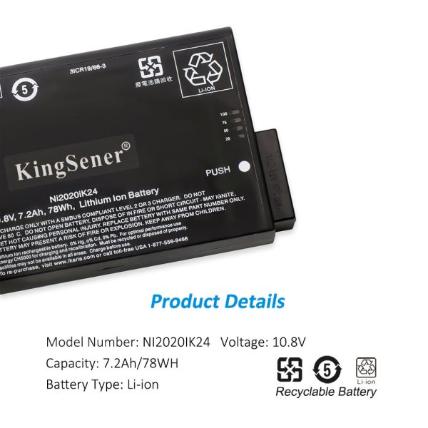 KingSener Instrument Battery For Agilent Inspired Energy NI2020 NI2020ED NI2020OL24 NI2020TS24 NI2020A24 NI2020HD24 NI2020ED26 NI2020IK24 Trimble 3D Laser Scanner Battery Online