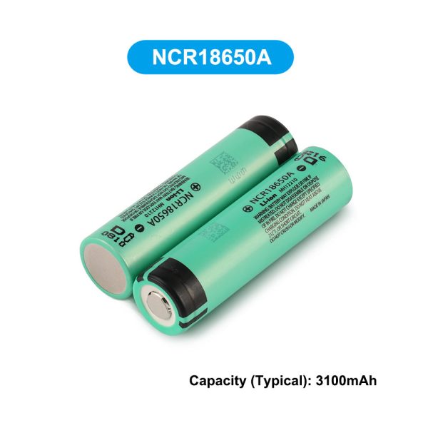 Rechargeable Li-ion Battery For Panasonic NCR18650A 18650  3.6V 3100mAh Hot on Sale