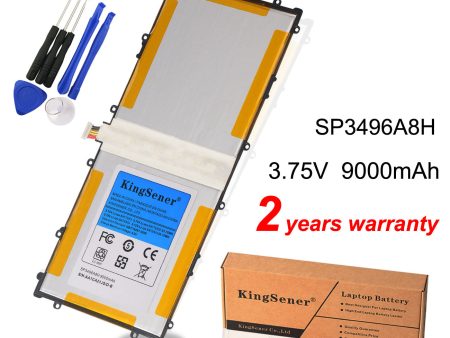 US warehouse KingSener SP3496A8H Tablet Battery For Samsung Google Nexus 10 N10 Table PC  for Samsung GT-P8110 HA32ARB Tablet Battery 3.75V 9000mAh Hot on Sale