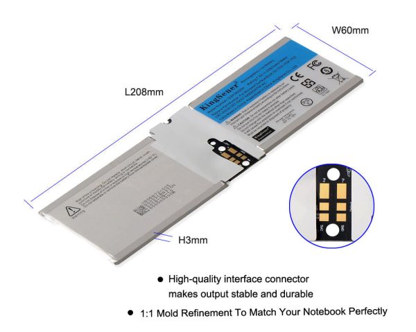 US warehouse KingSener G3HTA020H DAK822470K Battery For Microsoft Surface Book 1st 1703 1704 1705 13.5 inch CR7-00005 CR7-00007 Screen Battery For Sale