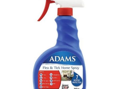 Flea & Tick Home Spray 24 oz by Adams Cheap