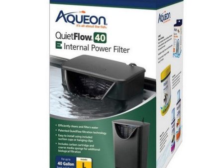 Quietflow E Internal Power Filter 40 Gallons by Aqueon Online now