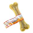 Nature s Choice 100% Natural Rawhide Pressed Bones 6  Long (1 Bone) by Loving Pets For Cheap