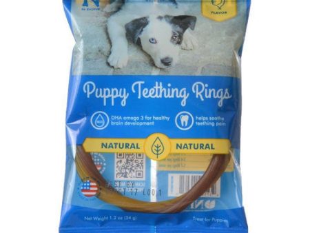 Puppy Teething Ring - Chicken Flavor Puppy Teething Ring - 3.5  Diameter (1 Pack) by N-Bone For Cheap