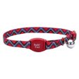 Safe Cat Breakaway Collar Collar Maroon Diamond 12 L x 3 8 W by Coastal Pet Fashion