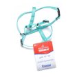 Teal Nylon Adjustable Dog Harness 10-14 L x 3 8 W by Coastal Pet Fashion