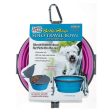 Bella Roma Pink Travel Bowl 1 count - Medium by Loving Pets Online Hot Sale