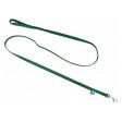 Nylon Lead - Hunter Green 6  Long x 5 8  Wide by Coastal Pet Supply