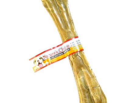 Nature s Choice 100% Natural Rawhide Pressed Bones 10  Long (1 Bone) by Loving Pets For Cheap