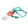 Teal Nylon Comfort Wrap Dog Harness 12-18 L x 3 8 W by Coastal Pet Supply