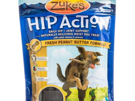 Hip Action Dog Treats - Peanut Butter & Oats Recipe 6 oz by Zuke s Fashion